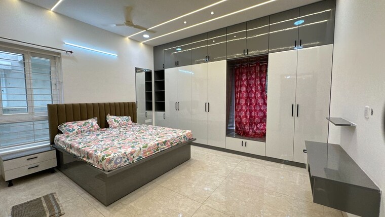 Bedroom, muppas-indraprastha 5 Bedroom 4600 Sq.Ft. Villa In Tellapur Hyderabad 10728351