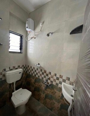 Bathroom in 1 BHK Builder Floor at Sai Apartment Wadgaon, Wadgaon Sheri – for Rent