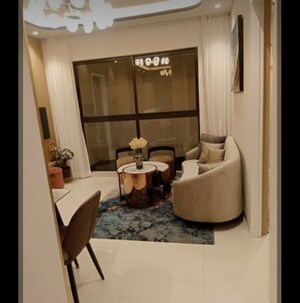 Living Room in 1 BHK Apartment at Lodha Crown Kolshet, Kolshet Road – for Sale