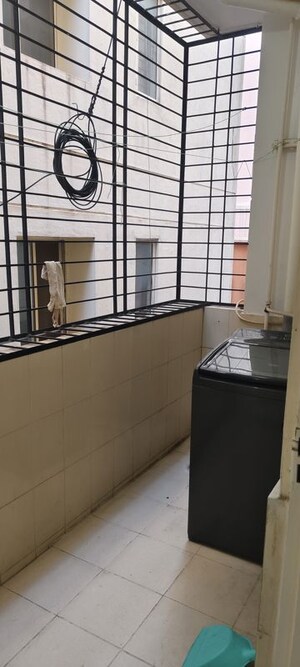 Balcony in 2 BHK Builder Floor at Murugesh Palya – for Rent