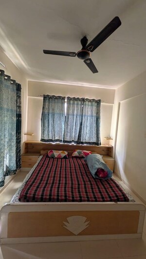 Bedroom in 2 BHK Apartment at Lunkad Orchids, Viman Nagar – for Rent