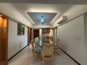Dining area in 3 BHK Apartment at Juhu – for Rent