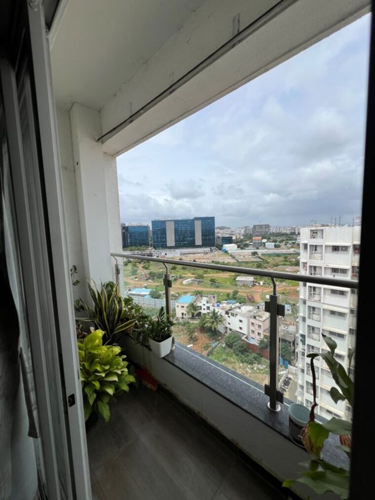 Balcony, gera-world-of-joy 3 Bedroom 1059 Sq.Ft. Apartment In Kharadi Pune 10728433