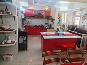 Kitchen in 4 BHK Apartment at Niharika Signature, Gachibowli – for Rent