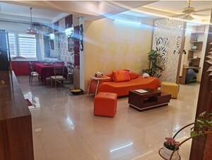 Living Room in 4 BHK Apartment at Niharika Signature, Gachibowli – for Rent
