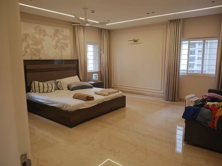 Living Room, prestige-high-fields 4 Bedroom 4070 Sq.Ft. Apartment In Gachibowli Hyderabad 10728450