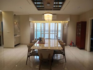 Living Room in 4 BHK Apartment at Prestige High Fields, Gachibowli – for Rent