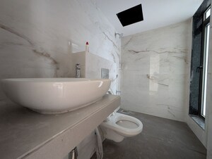 Bathroom in 3 BHK Apartment at Hubtown Seasons, Chembur – for Rent