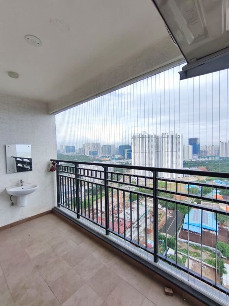 Balcony, prestige-tranquil 3.5 Bedroom 2048 Sq.Ft. Apartment In Kokapet Hyderabad 10728467