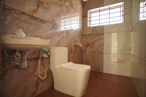 Bathroom in 3 BHK Villa at Olavakkode – for Rent