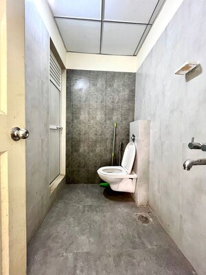 Bathroom in 3 BHK Apartment at Thane West – for Rent