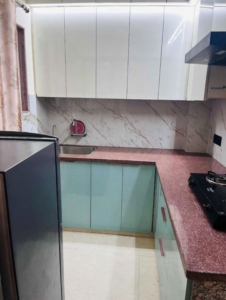Kitchen, sector 43 1 Bedroom 500 Sq.Ft. Builder Floor In Sector 43 Gurgaon 10728484