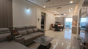 Living Room in 3 BHK Apartment at Prestige Tranquil, Kokapet – for Rent
