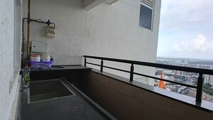 Balcony in 3 BHK Apartment at Prestige Tranquil, Kokapet – for Rent
