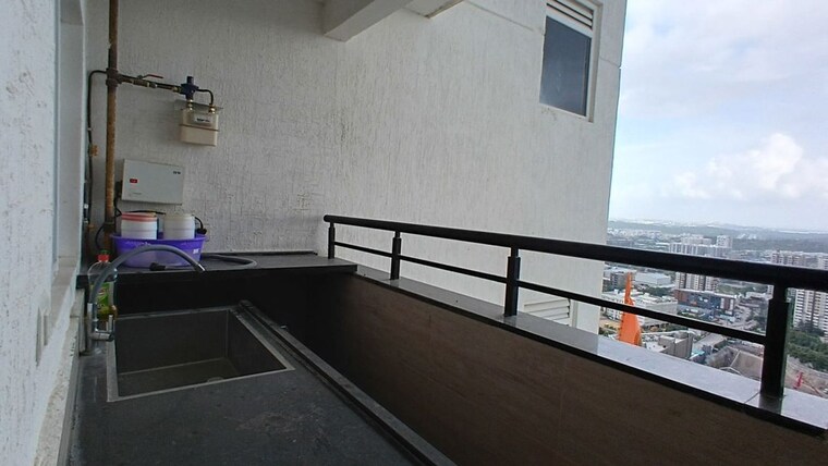 Balcony, prestige-tranquil 3 Bedroom 1760 Sq.Ft. Apartment In Kokapet Hyderabad 10728486