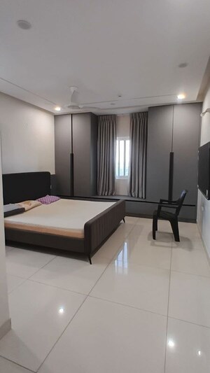 Living Room in 3 BHK Apartment at Prestige Tranquil, Kokapet – for Rent