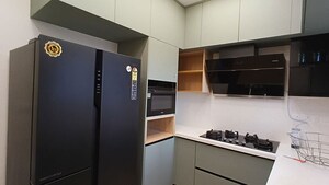 Kitchen in 3 BHK Apartment at Prestige Tranquil, Kokapet – for Rent