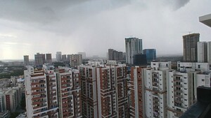 3 BHK Apartment – Exterior View View at Prestige Tranquil, Kokapet - for Rent