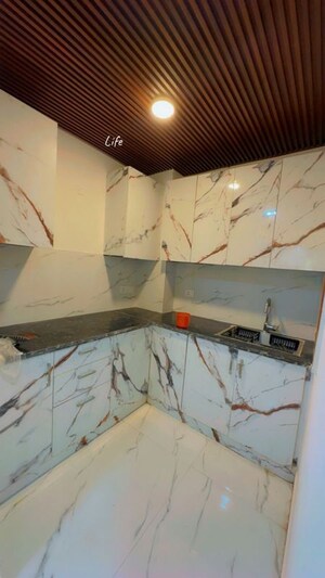 Kitchen in 2 BHK Builder Floor at Saket – for Rent