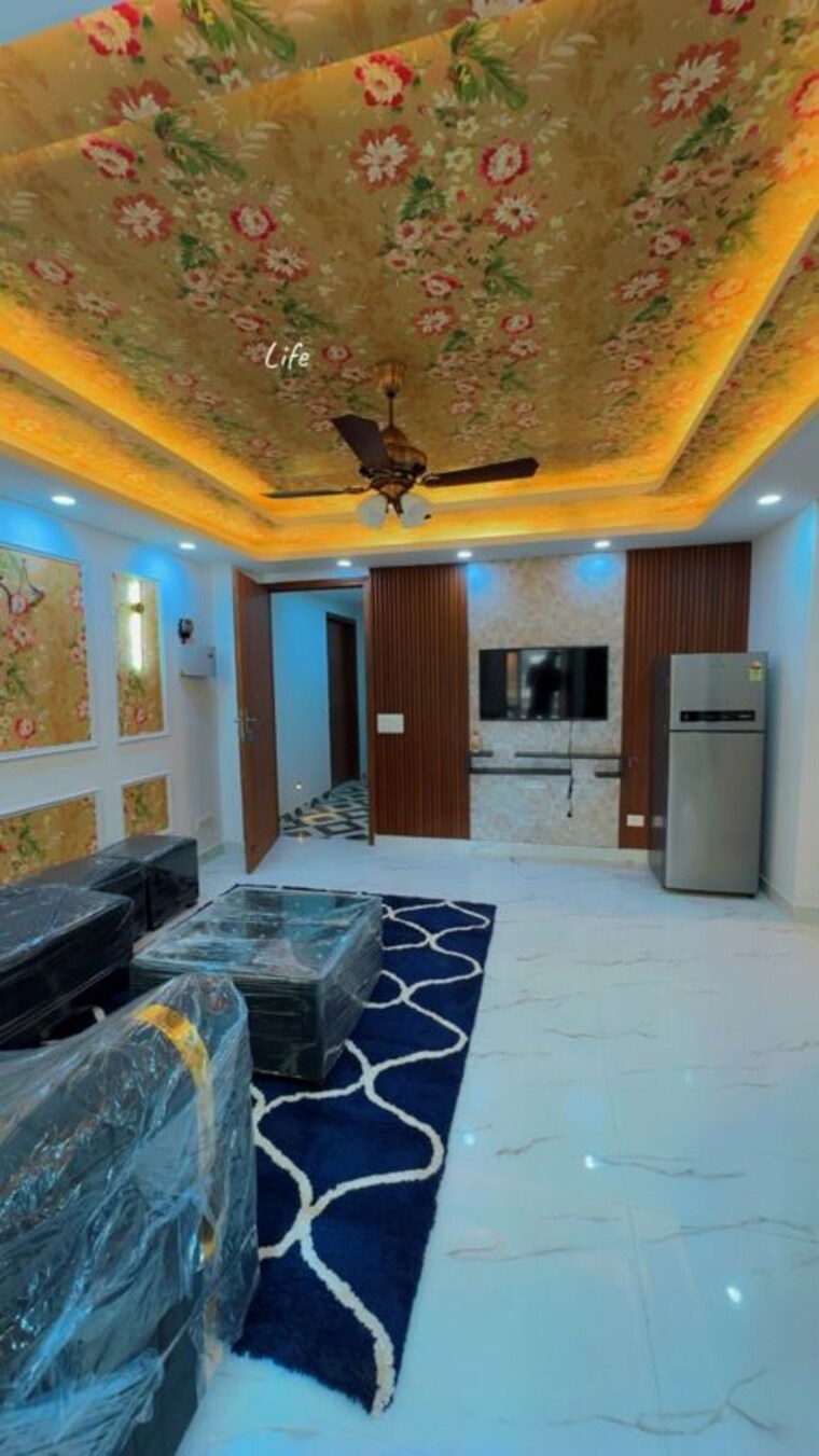 Living Room, saket 2 Bedroom 900 Sq.Ft. Builder Floor In Saket Delhi 10728495