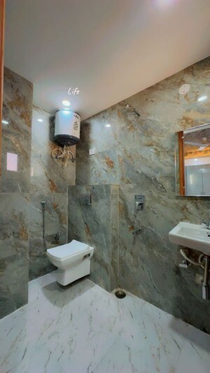 Bathroom in 2 BHK Builder Floor at Saket – for Rent