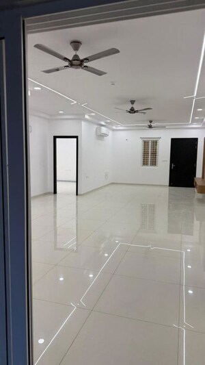 Bathroom in 3 BHK Apartment at Rajapushpa Imperia, Tellapur – for Rent