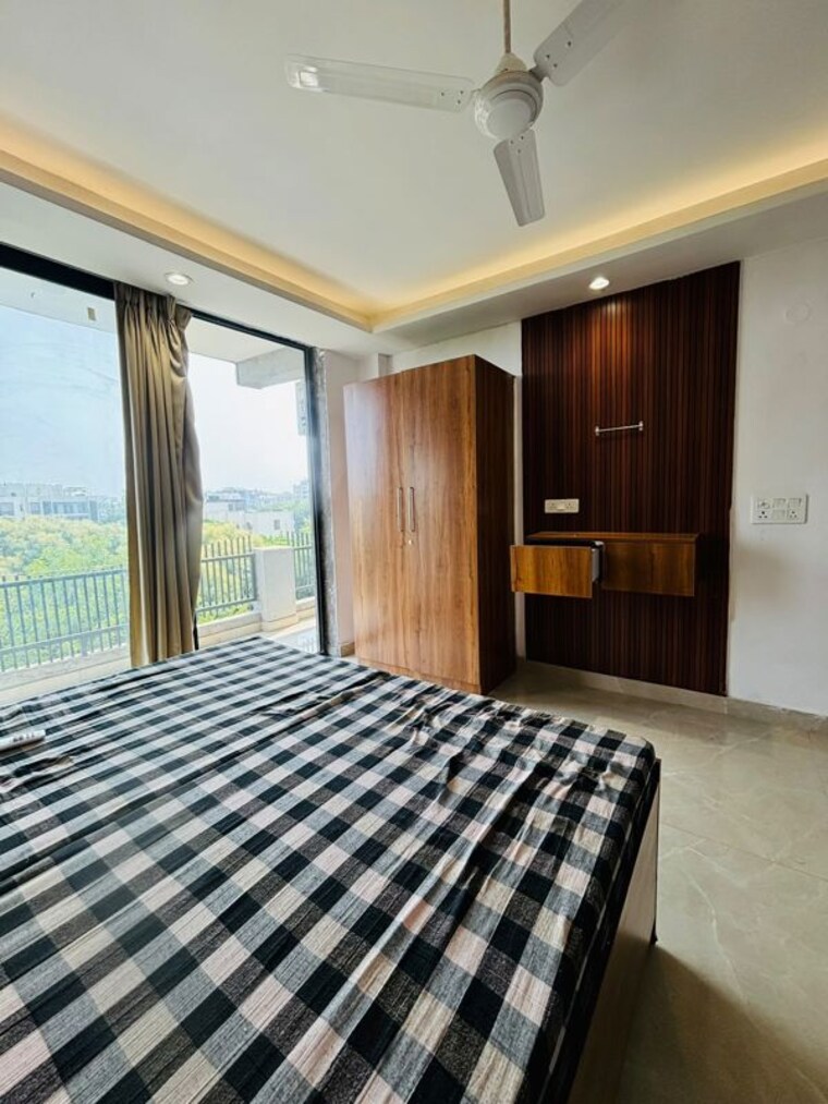 Bedroom, dlf-pink-town-house 1 RK 350 Sq.Ft. Apartment In Dlf City Phase 3 Gurgaon 10728565