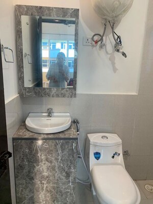 Bathroom in 2 BHK Apartment at Pyramid Urban Homes 3, Sector 67a – for Rent