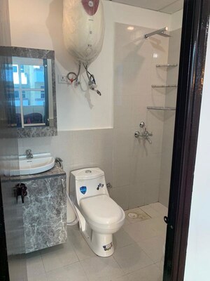Bathroom in 2 BHK Apartment at Pyramid Urban Homes 3, Sector 67a – for Rent