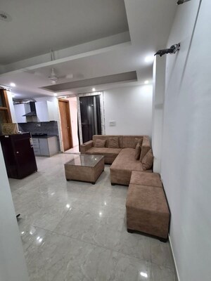 Living Room in 2 BHK Apartment at Saket – for Rent