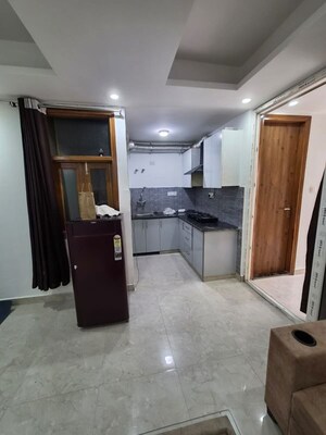 Living Room in 2 BHK Apartment at Freedom Fighters Enclave – for Rent