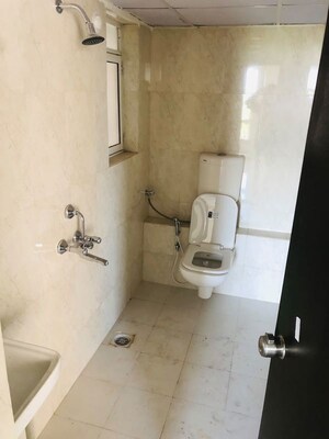 Bathroom in 1 BHK Apartment at Puranik Rumah Bali Phase III, Ghodbunder Road – for Rent