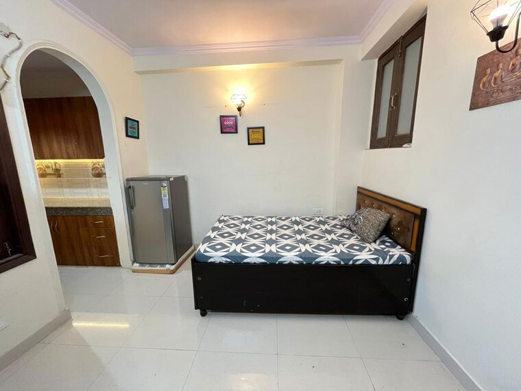 Living Room, saket 1 RK 350 Sq.Ft. Apartment In Saket Delhi 10728653