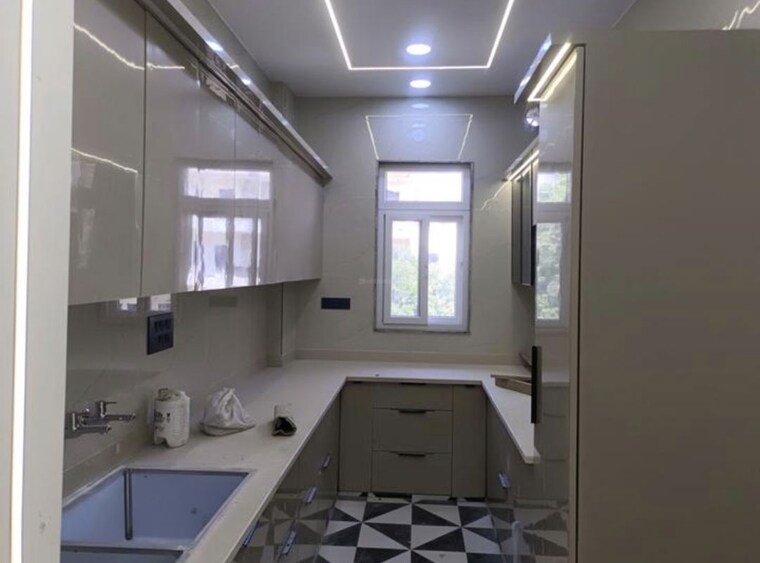 Kitchen, rohini sector 24 4 Bedroom 1400 Sq.Ft. Builder Floor In Rohini Sector 24 Delhi 10728658