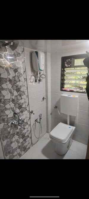 Bathroom in 2 BHK Apartment at Varsha Apartment Vile Parle, Vile Parle West – for Rent