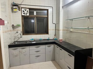 Kitchen in 1 BHK Apartment at Supernal Gardens, Kolshet Road – for Rent