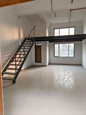 Staircase in  Office Space at Laaman Industrial Park, Wagle Industrial Estate – for Rent