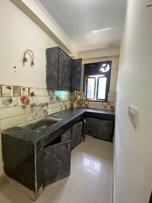Kitchen in 1 BHK Apartment at Chattarpur – for Rent