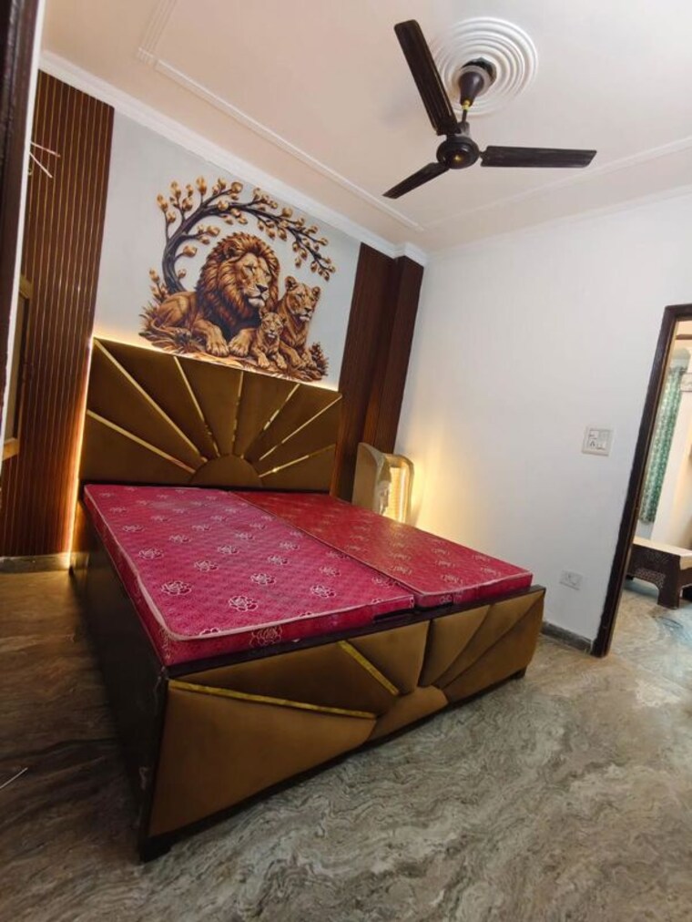 Bedroom, freedom fighters enclave 1 Bedroom 450 Sq.Ft. Builder Floor In Freedom Fighters Enclave Delhi 10728721