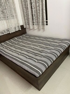 Bedroom in 2 BHK Apartment at Vasudha Parnika, Balewadi – for Rent