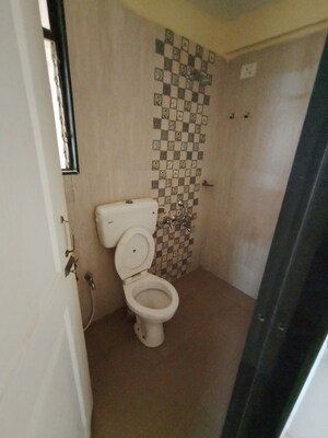 Bathroom in 3 BHK Apartment at Hubtown Greenwoods, Vartak Nagar – for Rent