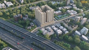 Balcony in 1 BHK Apartment at Yogiraj My Heaven, Dombivli East – for Sale