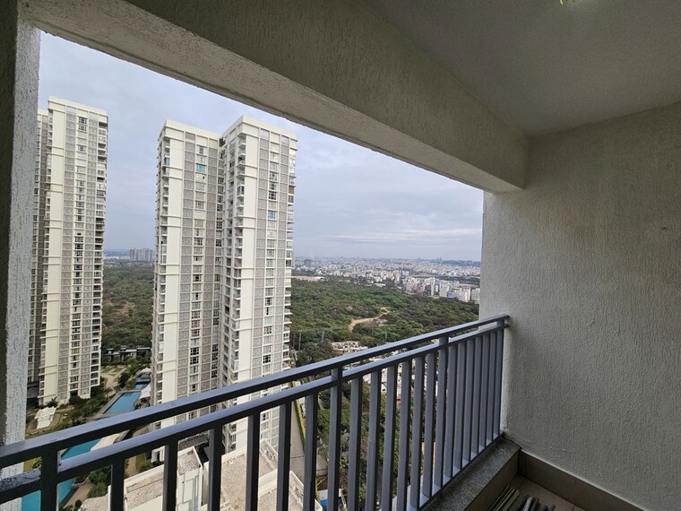 Balcony, lodha-meridian 3 Bedroom 1899 Sq.Ft. Apartment In Kukatpally Hyderabad 10728738