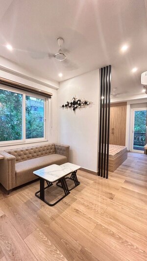 Bedroom in 1 BHK Builder Floor at Sector 56 – for Rent