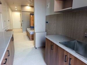 Kitchen in 1 BHK Builder Floor at Sector 45 – for Rent