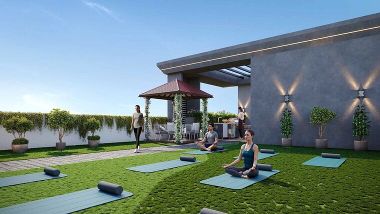 Garden, dp-force-tower 2 Bedroom 853 Sq.Ft. Apartment In Baner Pune 10728773