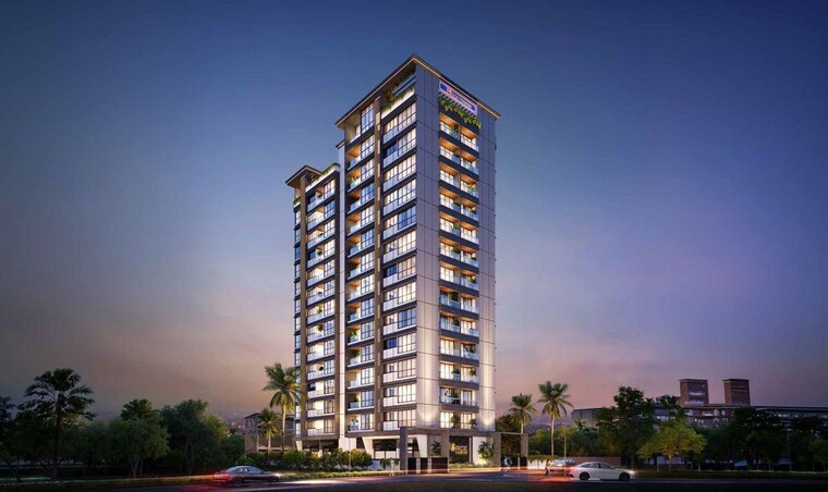 Exterior View, dp-force-tower 2 Bedroom 853 Sq.Ft. Apartment In Baner Pune 10728773