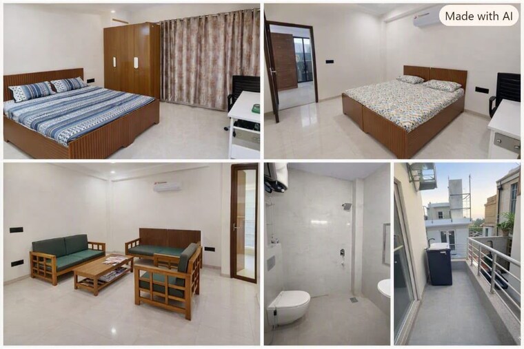 Team Area, sector 43 2 Bedroom 1000 Sq.Ft. Builder Floor In Sector 43 Gurgaon 10728803