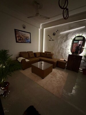 Living Room in 1 BHK Builder Floor at Saket – for Rent
