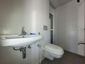 Bathroom in 1.5 BHK Apartment at Godrej Emerald, Ghodbunder Road – for Rent